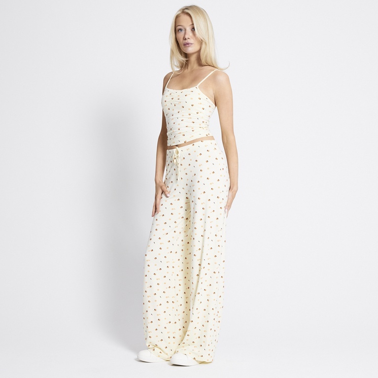 Loose soft pants "Holly Printed"